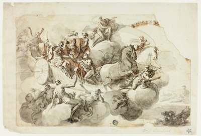 Apotheosis of a Hero by Domenico Mondo