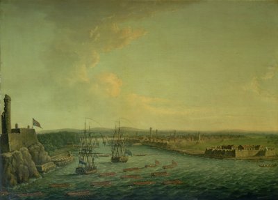 The Siege of Havana in 1762 by Dominic Serres