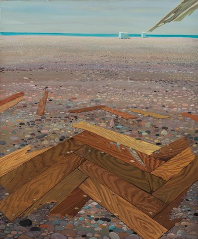 Floor on the Beach by Donatella Merlo