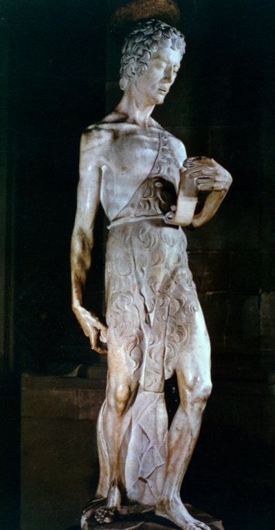 St John the Baptist, c. 1420-1460 by Donatello