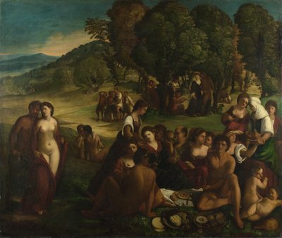 A Bacchanal by Dosso Dossi