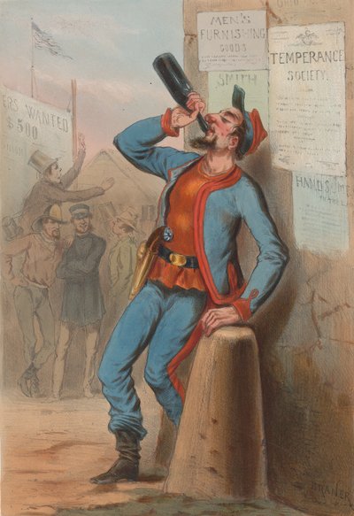 United States 1865 - New York Fire-Brigade Zouaves, 1865 by Draner
