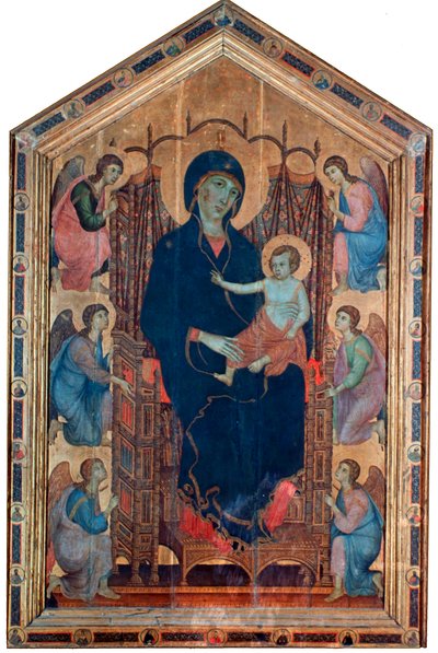 Madonna and Child, Rucellai Madonna by Duccio di Buoninsegna