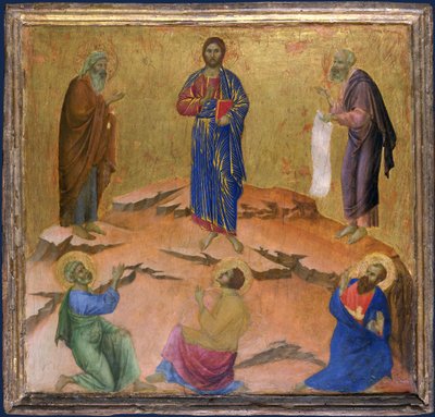 The Transfiguration by Duccio di Buoninsegna