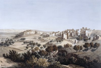 Bethlehem, engraved by Terry by Dutch School