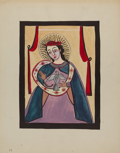 Retabla of Holy Ghost, c. 1936 by E. Boyd