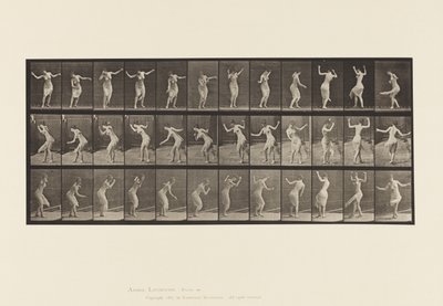 Plate 191. Dancing (fancy) by Eadweard Muybridge