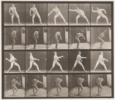 Plate 273. Baseball; Pitching by Eadweard Muybridge