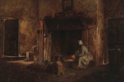 Kitchen at Mount Vernon by Eastman Johnson