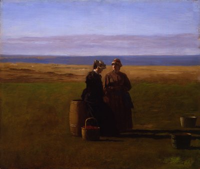 The Conversation by Eastman Johnson