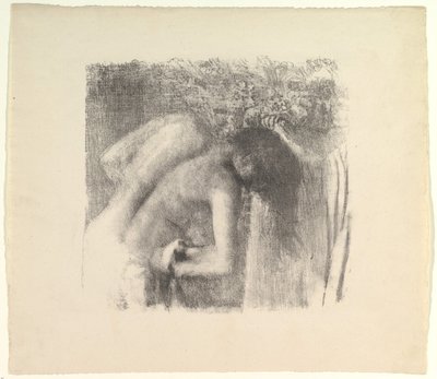 After the Bath (large version) by Edgar Degas