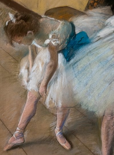Dance Exam (detail) by Edgar Degas