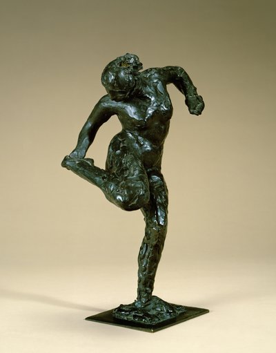 Dancer Holding Her Foot, c.1900-10 by Edgar Degas
