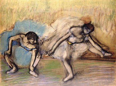 Dancers at Rest by Edgar Degas