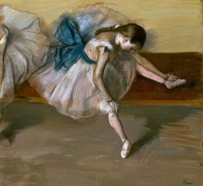 Dancer at Rest by Edgar Degas