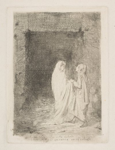 Dante and Virgil by Edgar Degas