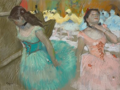 Entry of the Masked Dancers by Edgar Degas