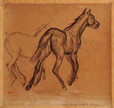 Horses, c.1882 by Edgar Degas