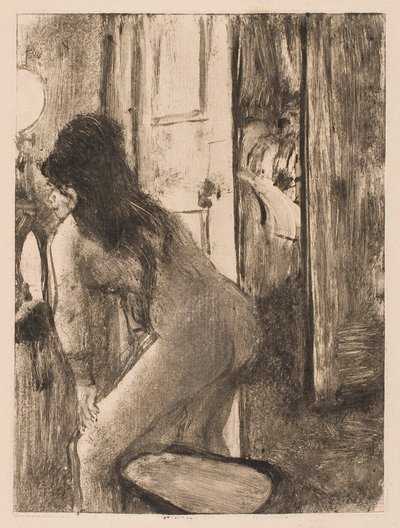 The Bidet by Edgar Degas