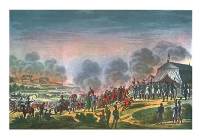 Bombardment of Madrid, 4 December 1808, c1850 by Edme Bovinet