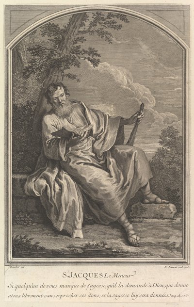 Saint James the Less, 1726 by Edme Jeaurat