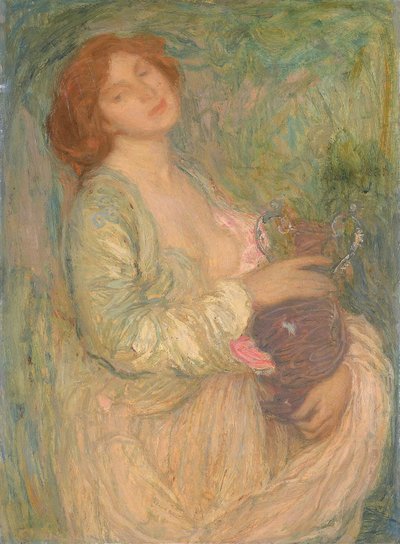 Woman with Vase by Edmond François Aman Jean