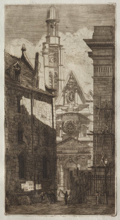 Saint-Etienne-du-Mont by Edmond Gosselin