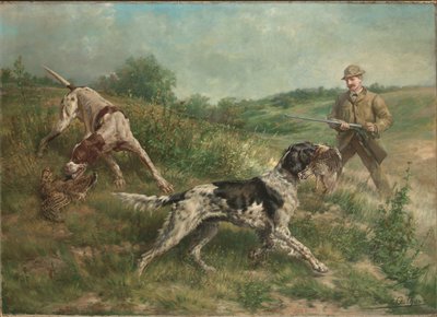 Hunting in an Upland Landscape by Edmund Henry Osthaus