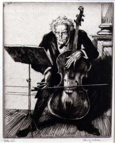 Cello Solo by Edmund Joseph Sullivan
