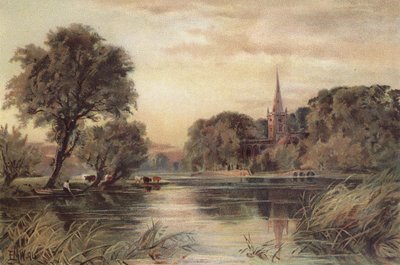 Stratford-on-Avon by Edmund Morison (after) Wimperis