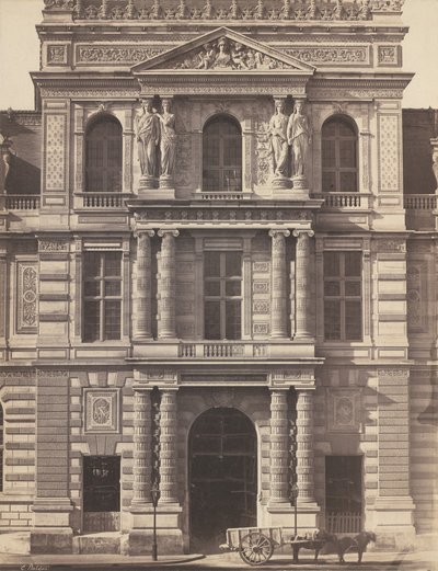 Imperial Library of the Louvre by Edouard Denis Baldus