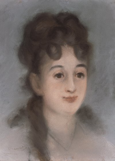 Portrait of Eva Gonzalès by Édouard Manet