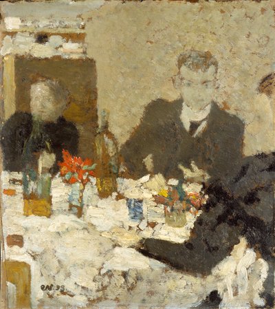 At Table by Edouard Vuillard