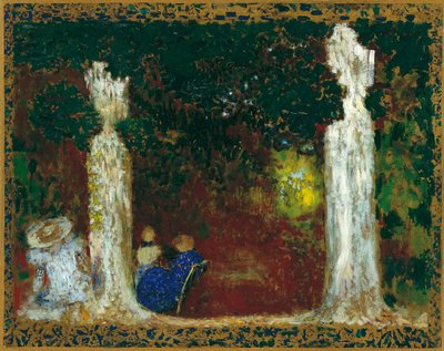 Beneath the Trees by Edouard Vuillard