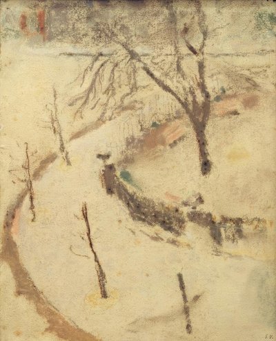 Winter on Berlioz Square by Edouard Vuillard