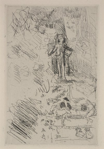 Little Sketches in the Square by Edouard Vuillard