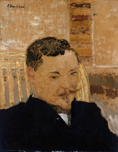 Portrait of Romain Coolus by Edouard Vuillard