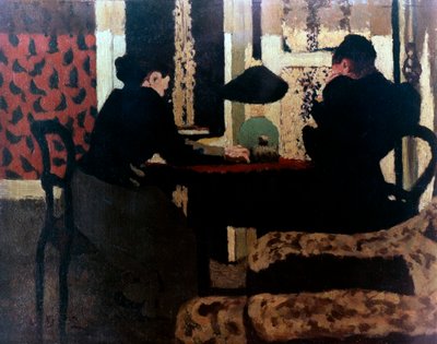 Women by Lamplight by Edouard Vuillard