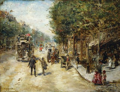 Les Grands Boulevards, Paris by Eduardo Leon Garrido