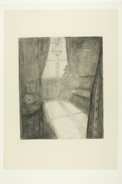 Moonlight. Night in St Cloud by Edvard Munch