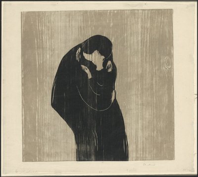 The Kiss IV by Edvard Munch