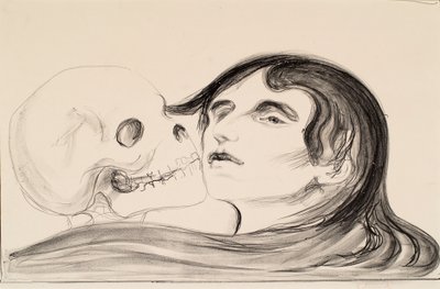 The Kiss of Death by Edvard Munch