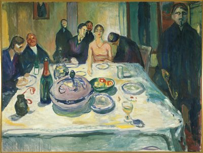 The Wedding of the Bohemian by Edvard Munch
