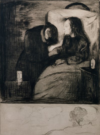 The Sick Child by Edvard Munch