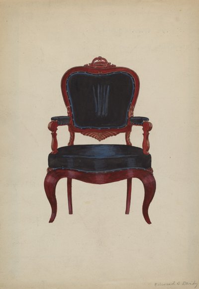Armchair by Edward A. Darby