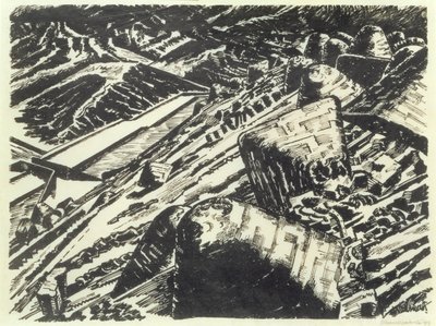 Ladle Slag, Old Hill by Edward Alexander Wadsworth
