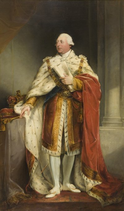 Portrait of George III by Edward Bird