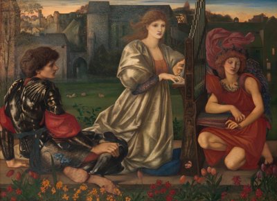 The Love Song by Edward Burne Jones