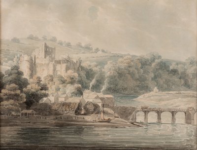 Chepstow Castle by Edward Dayes