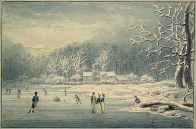 Hyde Park in the Snow by Edward Dayes